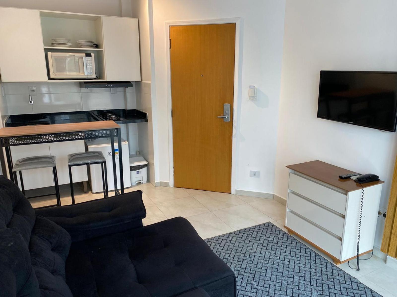 Atlantico Flat Gonzaga Aparthotel ซันโตส ภายนอก รูปภาพ